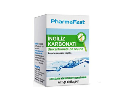 PHARMA FAST İNGİLİZ KARBONATI 5 GR 20 SAŞE