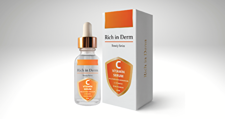 C Vitamin Serum Aydınlatıcı Renk Tonu Eşitleyici Leke Karşıtı Serum CVitamini%17+Niacinamide+Helichrysum Arenarıum)