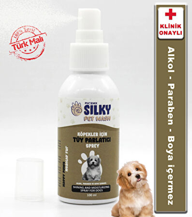 Silky - Köpekler için Tüy Parlatıcı Sprey  - 100ml