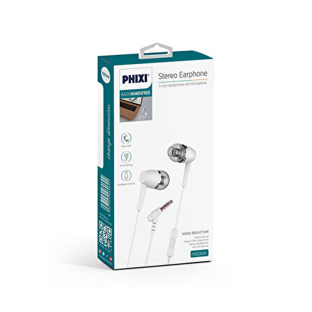 Phixi Basic HS606 Mikrofonlu Kulakiçi Kulaklık