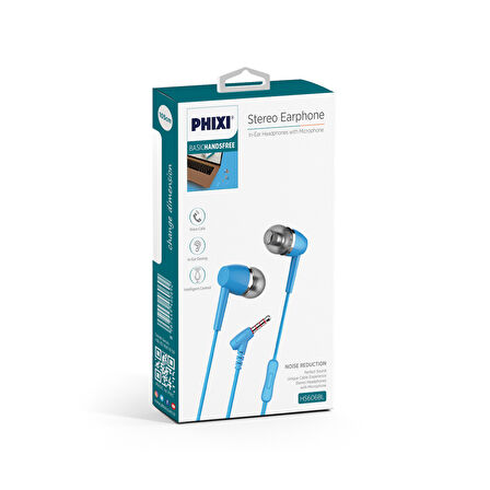 Phixi Basic HS606 Mikrofonlu Kulakiçi Kulaklık