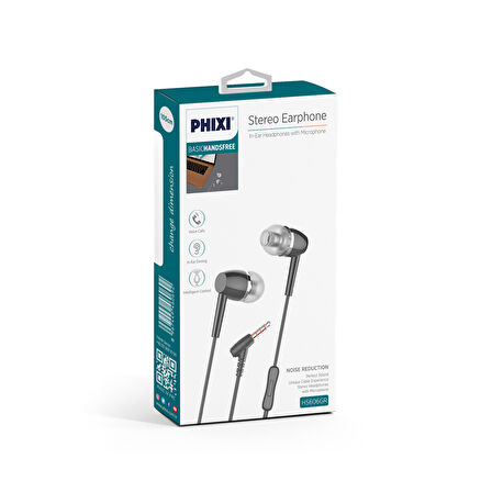 Phixi Basic HS606 Mikrofonlu Kulakiçi Kulaklık