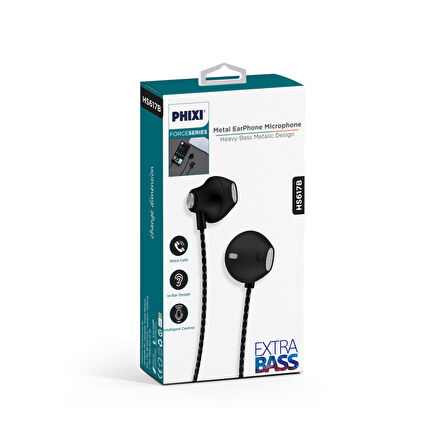 Phixi Force HS617 Mikrofonlu EarPods Kulaklık