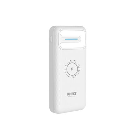 Phixi Basic PW22 20000mAh 10W Kablosuz Şarj Cihazı - Wireless Powerbank - 2 USB Port - LED Gösterge - Taşınabilir Şarj Cihazı