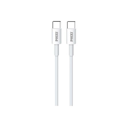 Phixi Basic CB412T Type-C to Type-C USB Şarj Kablosu