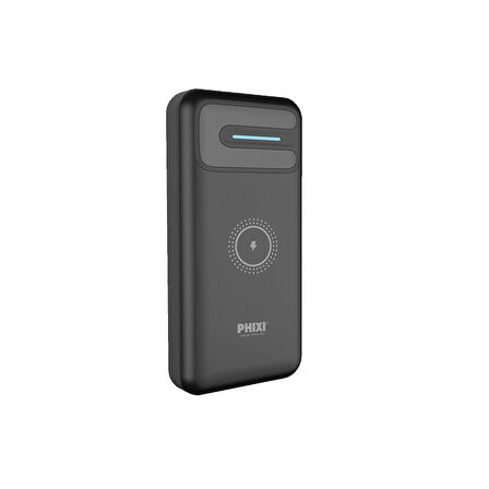 Phixi Basic PW22 20000mAh 10W Kablosuz Şarj Cihazı - Wireless Powerbank - 2 USB Port - LED Gösterge - Taşınabilir Şarj Cihazı