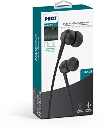 Phixi Force  HS640 Mikrofonlu Kulakiçi Kulaklık