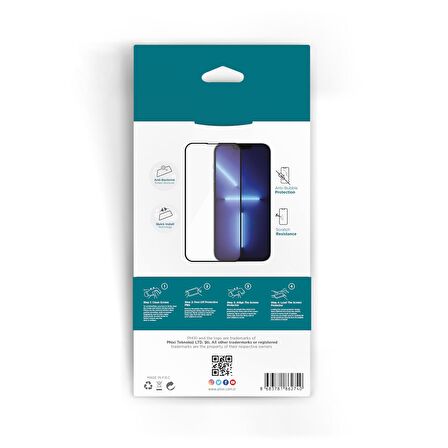 Phixi Antistatic İphone 13 PRO MAX Cam Ekran Koruyucu