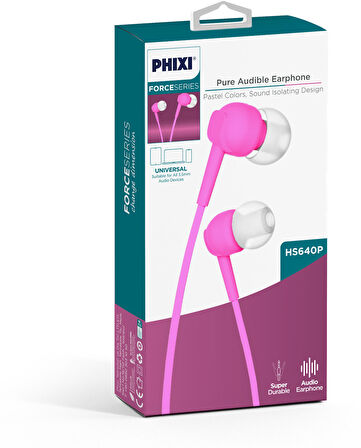 Phixi Force  HS640 Mikrofonlu Kulakiçi Kulaklık