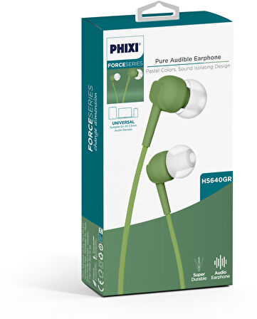 Phixi Force  HS640 Mikrofonlu Kulakiçi Kulaklık