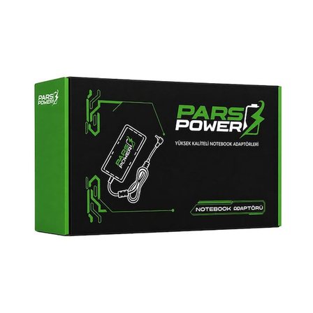 Parspower Prs-013 Plastik Kasa 19V 3.42A 65W (4.0*1.7Mm) Standart Notebook Adaptör