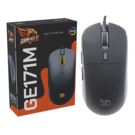 Gameagle GE171M Kablolu Optik Mouse (Siyah)