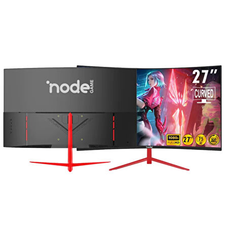 NODE GAME ND-CV2775 27" inç 75HZ Curved Gaming Monitör