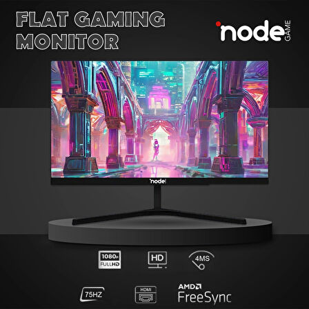 NODE GAME ND-FL2375 24" inç 75HZ Flat Gaming Monitör