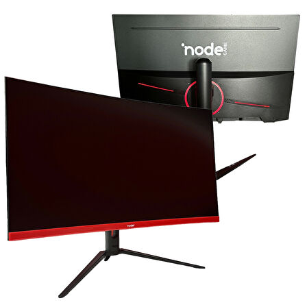 NODE GAME ND-CV27180RGB 27'' inç 180HZ RGB Işıklı Pivot Ayaklı Curved Gaming Oyuncu Monitör