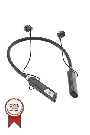 TORİMA Siyah TB-04 Kablosuz Bluetooth Boyunluk Kulaklık