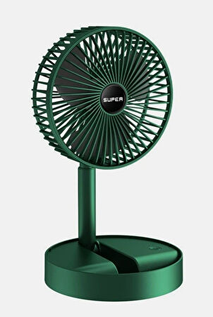 F-06 Taşınabilir Şarjlı Fan 3 Kademeli Vantilatör Klima Soğutucu Fan