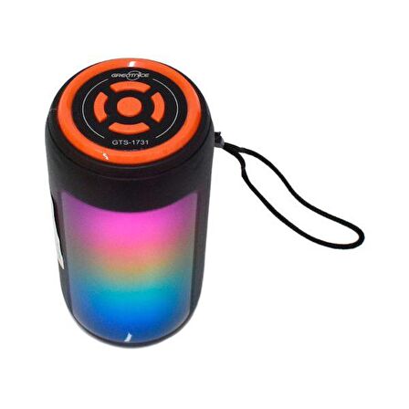 GTS-1731 Rgb Ledli Bluetooth Hoparlör Usb-Tf-Fm Radyo