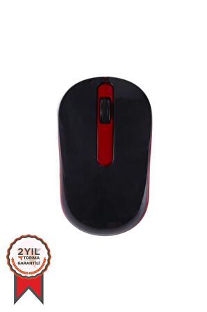 Torima TM-10 Ergonomik Kablosuz Kırmızı Optik Mouse