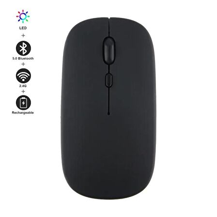 Torima TM-12 Ergonomik Rgb Işıklı Kablosuz Siyah Optik Mouse