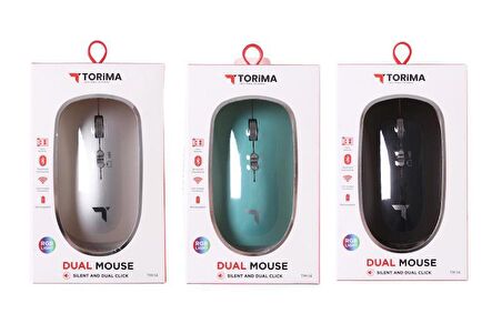 Torima TM-14 Ergonomik Sessiz Kablosuz Siyah Optik Mouse