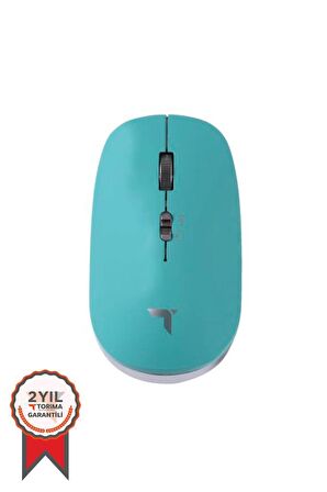 Torima TM-14 Ergonomik Sessiz Kablosuz Açık Mavi Optik Mouse