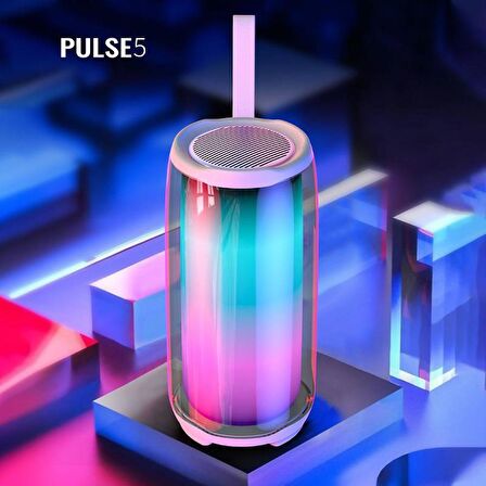 Torima PLUSE5 Taşınabilir Rgb Ledli Bluetooth Hoparlör Siyah