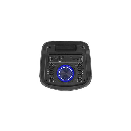 Torima Kolav-L2121 Mikrofonlu Kumandalı Rgb Ledli Taşınabilir Bluetooth Hoparlör Usb-Tf-Fm Radyo Siyah