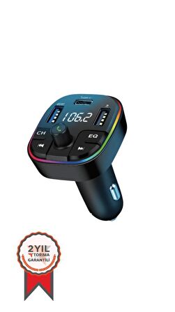 Torima G11 20W PD Şarj Özellikli Dijital Göstergeli Bluetooth Fm Transmitter