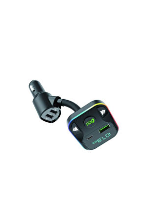 G12 PD Şarj Özellikli Dijital Göstergeli Bluetooth Fm Transmitter