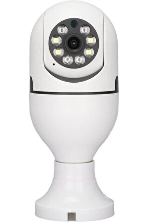 360° Full Hd 1080p Ampül Smart Ip Kamera 