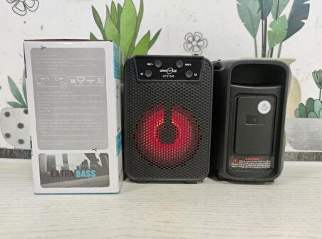 GTS-1345 Rgb Ledli Bluetooth Hoparlör Usb-Tf-Fm Radyo