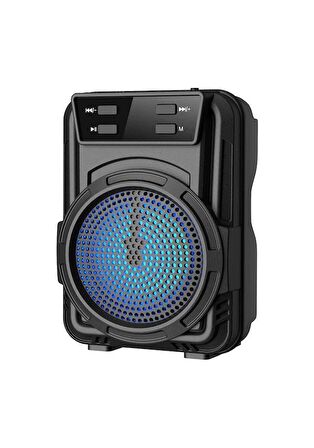 GTS-1346 Rgb Ledli Bluetooth Hoparlör Usb-Tf-Fm Radyo