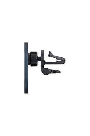 W13 Kablosuz Araç İçi Telefon Tutucu Ve Telefon Şarj Cihazı Siyah