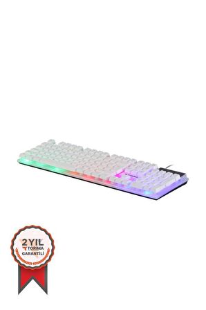 TORİMA TK-03 Kablolu Gaming Klavye Beyaz