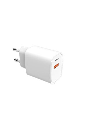 TORİMA Beyaz TRM-C21 Şarj Cihazı Tek Adaptör 