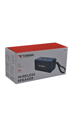 TORİMA Beyaz D20 Wireless Mini USB Hoparlör