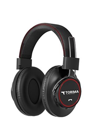 TORİMA HD-10 Siyah Kafa Üstü Kablosuz Bluetooth Kulaklık