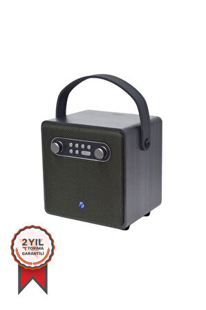 Torima BTS-1688 Yeşil Mikrofonlu Karaoke Bluetooth Hoparlör