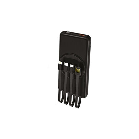 10.000mah Wirelles Dijital Göstergeli Powerbank