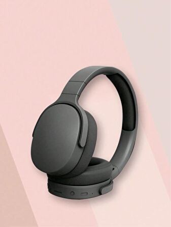 Torima P2961 Koyu Gri Kulak Üstü Kablosuz Bluetooth Kulaklık Koyu Gri