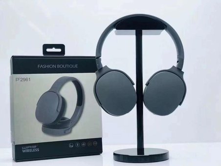 Torima P2961 Koyu Gri Kulak Üstü Kablosuz Bluetooth Kulaklık Koyu Gri