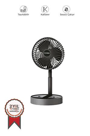 Torima F-06 Siyah Mini Fan Vantilatör Masa Fan