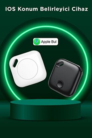 Torima Beyaz F1 Smart Tag Takip Cihazı Apple My Find Uyumlu 