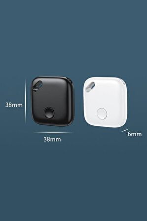 Torima Beyaz F1 Smart Tag Takip Cihazı Apple My Find Uyumlu 