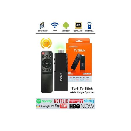 Torima Siyah Ultra Hd Android Tv Box 4k Android Tv Box Tv Stick Medya Oynatıcı Smart Tv Wifi