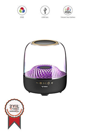 Torima D33 Siyah Taşınabilir Kablosuz Bluetooth Hoparlör