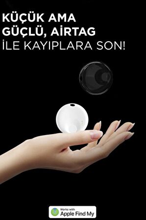 Torima Beyaz N Tag Takip Cihazı Apple My Find Uyumlu 