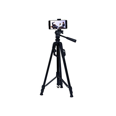 8830 Profesyonel 1.2 m Su Terazili Kumandalı Tripod