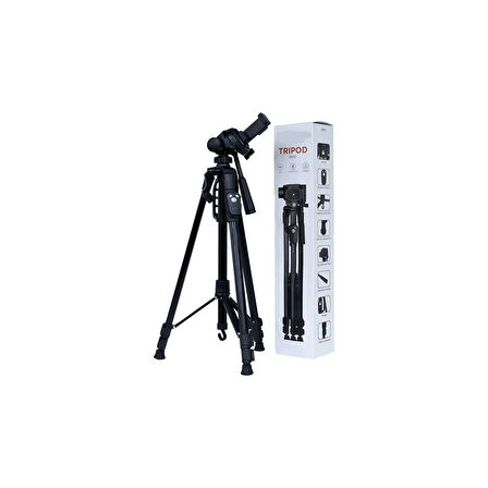 8830 Profesyonel 1.2 m Su Terazili Kumandalı Tripod